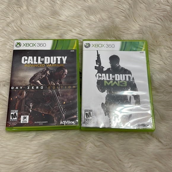 Microsoft Other - Xbox 360 Call of Duty Modern and Advanced Warfare bundle